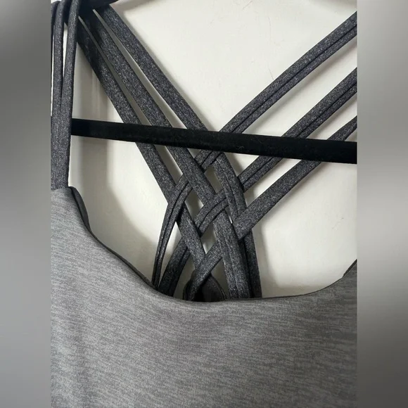 Like New Prana Waterfall Criss Cross Built in Bra Scoop Back Workout Tank - Picture 9 of 14